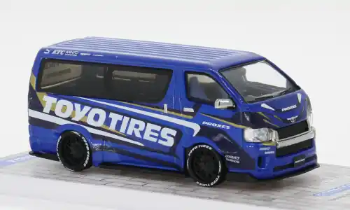 Hochwertig - Toyota Hiace Widebody, Toyo Tires, 1 64, Tarmac Works