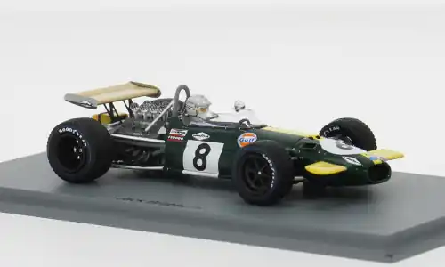 Herstellerpreis - Brabham BT26A, GP Mexiko, 1969, 8, J.Brabham, 1 43, Spark