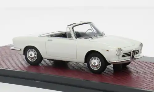 Alfa Romeo Giulia GT Spider Prototipo, weiss, 1963, 1 43, Matrix - Topseller