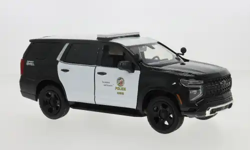 Chevrolet Tahoe PPV, 2025, LVPD, 1 24, Motormax | Super-Preis