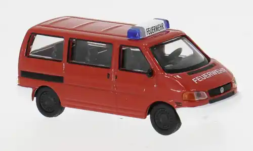 Jetzt erhältlich - VW T4, Feuerwehr, 1 87, Schuco