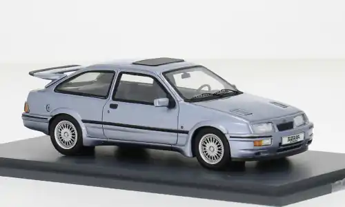 Ford Sierra Cosworth, hellblau, 1986, 1 43, Schuco - Top-Qualität
