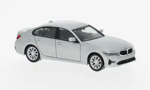 BMW 3er (G20) Limousine, silber, 1 87, Herpa - Premium