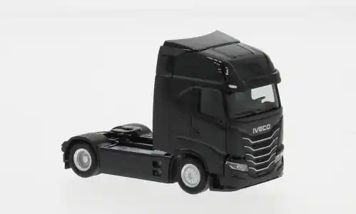 Top bewertet | Iveco S-Way MY24, schwarz, 1 87, Herpa