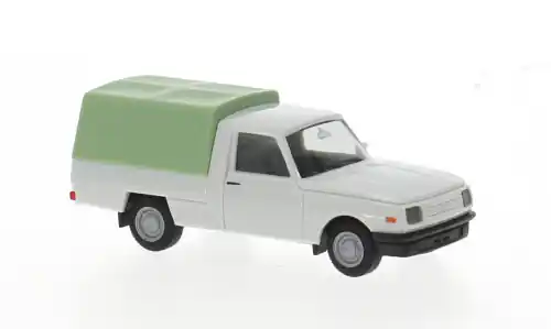 Wartburg 353 Trans, hellgrau/grün, 1985, 1 87, Herpa | Sehr gefragt
