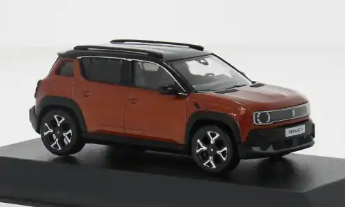 Geprüfte Qualität - Renault 4 E-Tech, hellbraun/schwarz, 2025, 1 43, Norev
