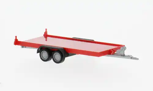 - PKW-Transportanhänger 2achs, rot, 1 87, Herpa | Bestseller