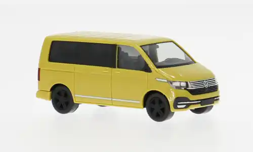 VW T6.1 Caravelle, gelb, 1 87, Herpa | Profi-Qualität