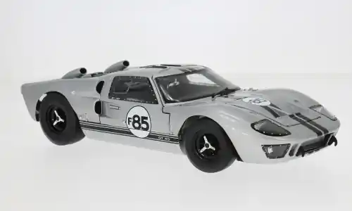 Ford GT40 MkII, silber, 1966, 1 18, Shelby Collectibles - Neuzugang