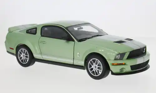 Nur heute - Shelby GT500, grün, 2007, 1 18, Shelby Collectibles