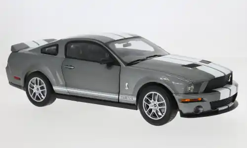 Begrenztes Angebot | Shelby GT500, dunkelgrau, 2007, 1 18, Shelby Collectibles