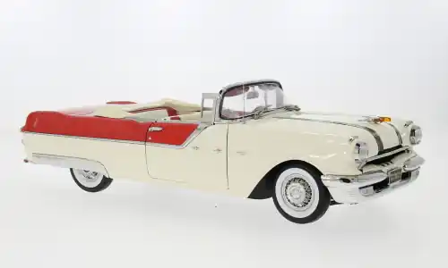 Pontiac Star Chief, hellgrau, 1955, 1 18, Sun Star - Neu hinzugefügt