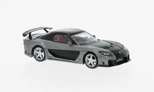 Abverkauf - Mazda RX7 (FD3S), grau/schwarz, 2011, 1 64, Mini GT