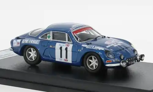 Alpine A110, Rally Tap, 1972, 11, P.Smith/P.Russell, 1 43, Trofeu - Bewährte Qualität
