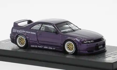 Neu - Nissan Skyline GT-R (R33), violett, 1 64, INNO64