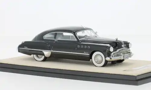 Buick Roadmaster Sedanette, schwarz, 1949, 1 43, Stamp Models | Neu im Sortiment