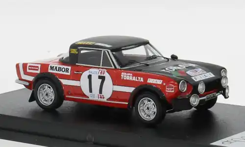 Extra-Rabatt - Fiat 124 Spider, rot/schwarz, Tap Rally 1973, 1973, 17, M.Figueredo/C.Barata, 1 43, Trofeu