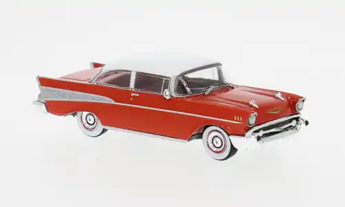 Neu im Shop | Chevrolet Bel Air, rot/weiss, 1957, 1 64, IXO America