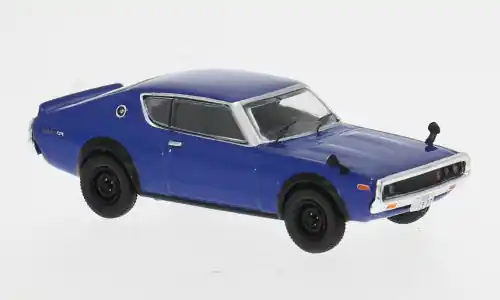 Heute bestellen - Nissan Skyline 2000 GT-R (KPGC110), blau, 1974, 1 64, Tarmac Works
