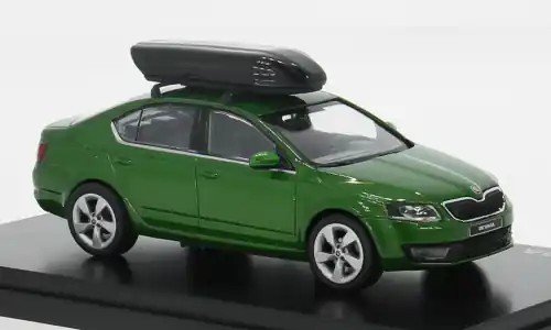 Skoda Octavia III, grün, 2012, 1 43, Abrex | Einfache Rückgabe