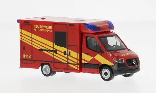 Angebot - Mercedes Sprinter 18, rot, 2018, Feuerwehr (D), 1 87, Herpa