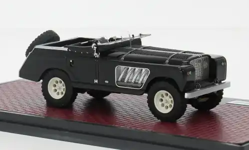 Land Rover 109 Bell Aurens Longnose, schwarz, 2008, 1 43, Matrix | Nicht verpassen