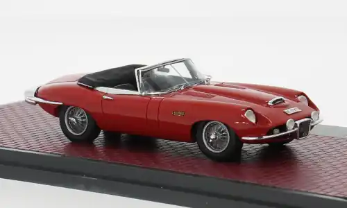 Super-Preis - Jaguar E-Type, rot, 1964, 1 43, Matrix