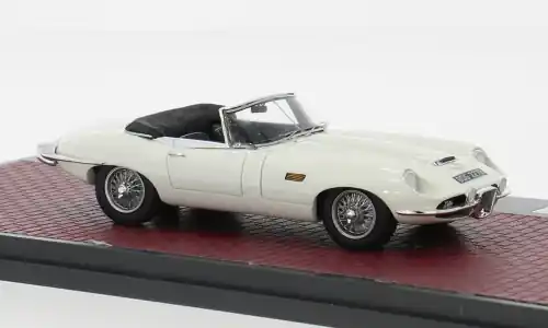 Sichere Zahlung - Jaguar E-Type, weiss, 1964, 1 43, Matrix