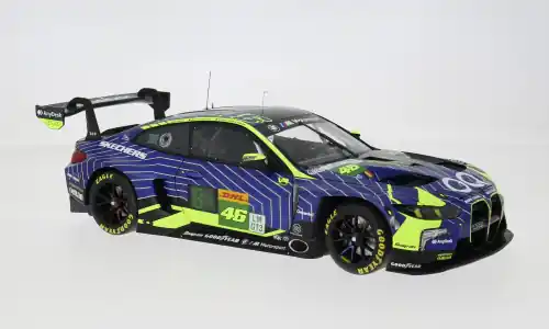 BMW M4 GT3 EVO, 1812 km Qatar, 2025, Team WRT, 46, V.Rossi/A.Al Harthy, 1 18, Minichamps | Nur noch heute