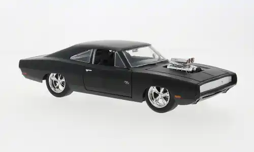 Aktionspreis | Dodge Charger R/T Tuning, schwarz, 1970, Fast & Furious, 1 24, Jada