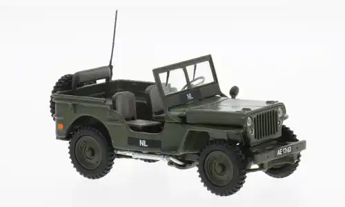 Deal - Land Rover NECAF 1/4 Ton, 1955, NL, 1 43, Cararama