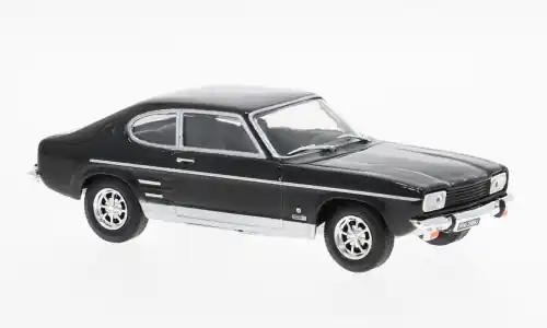 Bewährte Qualität | Ford Capri, schwarz, 1 43, Cararama