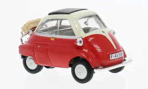 BMW Isetta 250, rot/beige, 1 43, Cararama - Begrenzte Stückzahl