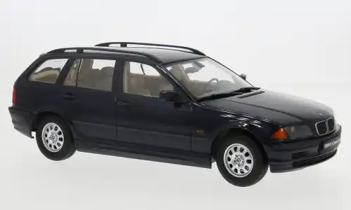 BMW 3-Series E46, dunkelblau, 1999, 1 18, KK Scale | Aktion
