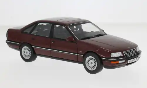 Geprüfte Qualität | Opel Senator B, dunkelrot, 1987, 1 24, WhiteBox