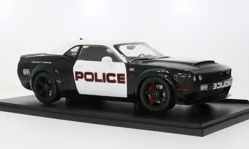 Dodge Challenger R/T, Police, 1 18, Solido - Letzte Stücke