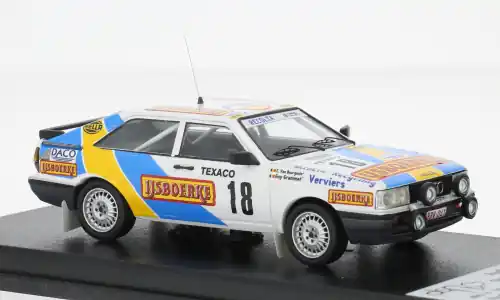 Audi Quattro Coupe, Boucles de Spa, 1987, 18, G.Grammet/P.Verheyden, 1 43, Trofeu - Werkspreis