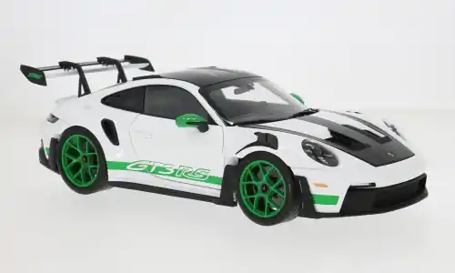 Sofort kaufen | Porsche 911 GT3 RS, weiss/grün, 2022, 1 18, Norev