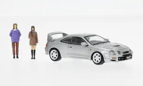 Toyota GT Four-ID with Figures, silber, 1 64, BM Creations | Premium