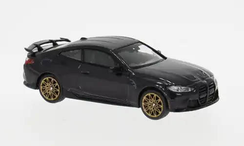BMW M4 (G82), dunkelviolett, 2021, 1 64, Mini GT - Hammerpreis