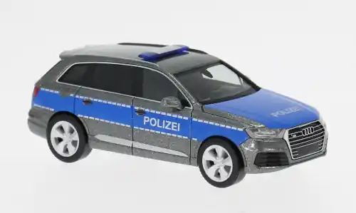 Audi Q7, Polizei Vorführfahrzeug, 1 87, Herpa - Nur heute