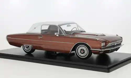 Bestellbar | Ford Thunderbird Landau Coupe, bronze/weiss, 1966, 1 18, KK Scale