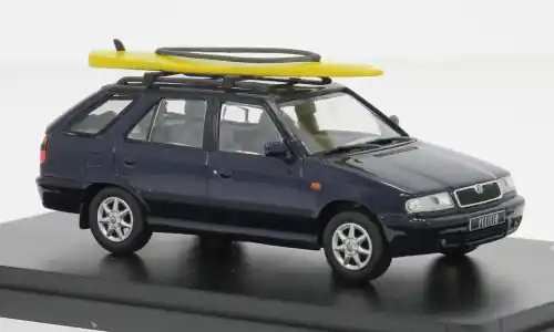 Hohe Qualität - Skoda Felicia FL Combi, dunkelblau, 1998, 1 43, Abrex