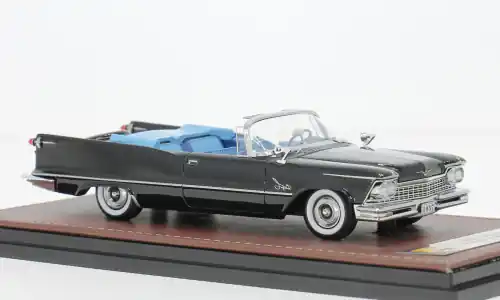 Imperial Crown Convertible, schwarz, 1957, 1 43, GLM | Vorteilspreis