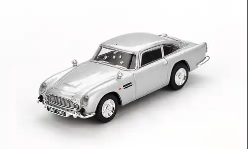 Aston Martin DB5, silber, 2012, 1 64, Mini GT - Zertifiziert