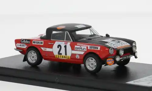 Fiat 124 Sport Spider 1600, TAP Rally, 1974, 21, G.Salvi/L.Valle, 1 43, Trofeu | Sparangebot