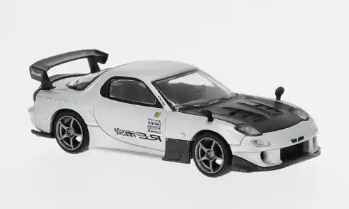 Jetzt sparen | Mazda RX7 (FD3S), silber/schwarz, 2024, 1 64, Mini GT