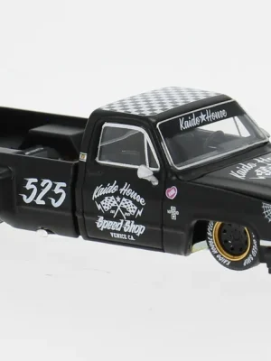 Knallerpreis | Chevrolet Silverado Dually Hot Rod V1, schwarz/weiss, 1 64, Mini GT