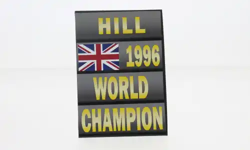 Diorama Damon Hill, 1996, 1 18, Cartrix | Sparangebot