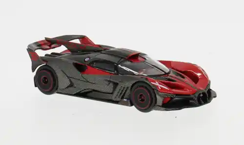 Bugatti Bolide, rot/schwarz, 2026, 1 64, Mini GT - Schnelle Zustellung